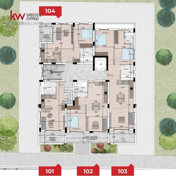 2 dormitorios Apartamento en Livadia, Nicosia, Chipre No. 51300