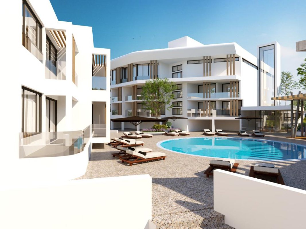 2 chambres Appartement à Larnaca, Larnaka, Chypre No. 38642