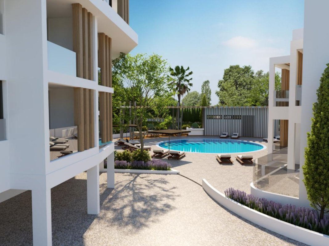 2 chambres Appartement à Larnaca, Larnaka, Chypre No. 38642
