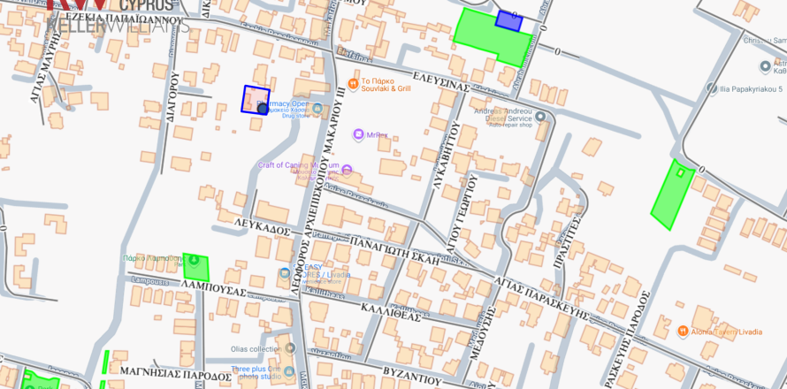 530m2 Land in Livadia, Larnaka,  No. 40218