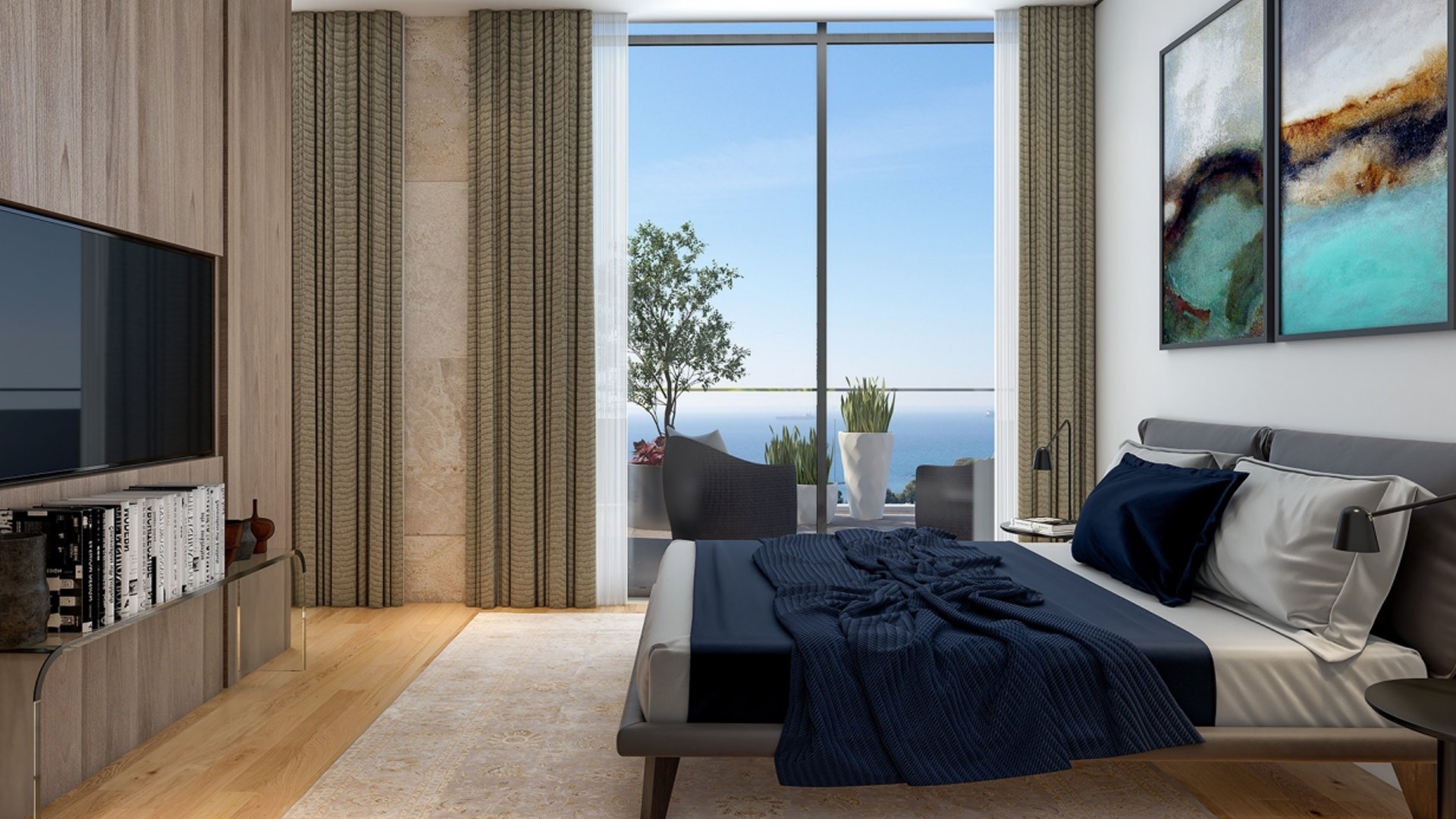 1 chambre Appartement à Agios Tychonas, Limassol, Chypre No. 28585