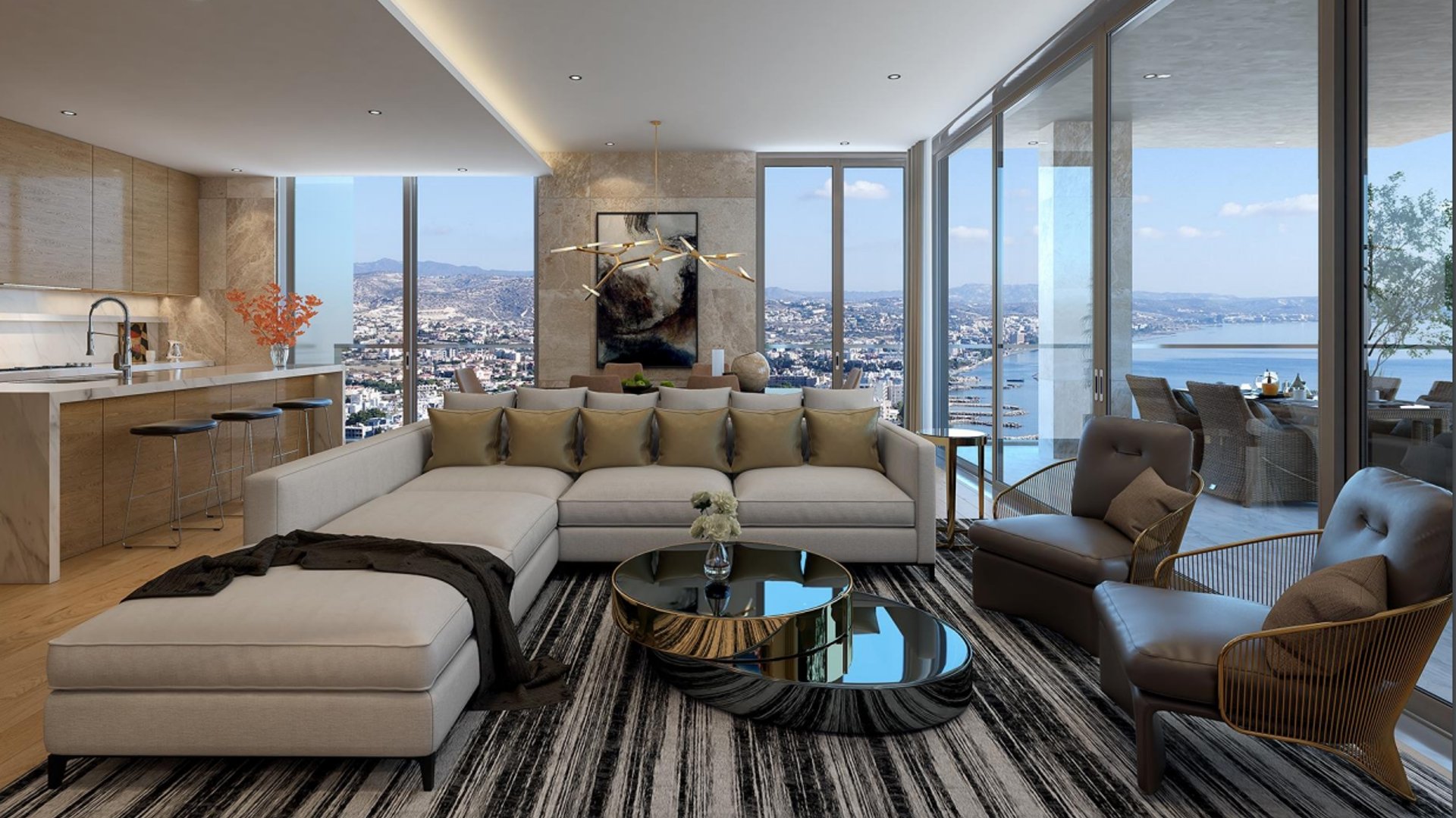 1 chambre Appartement à Agios Tychonas, Limassol, Chypre No. 28585