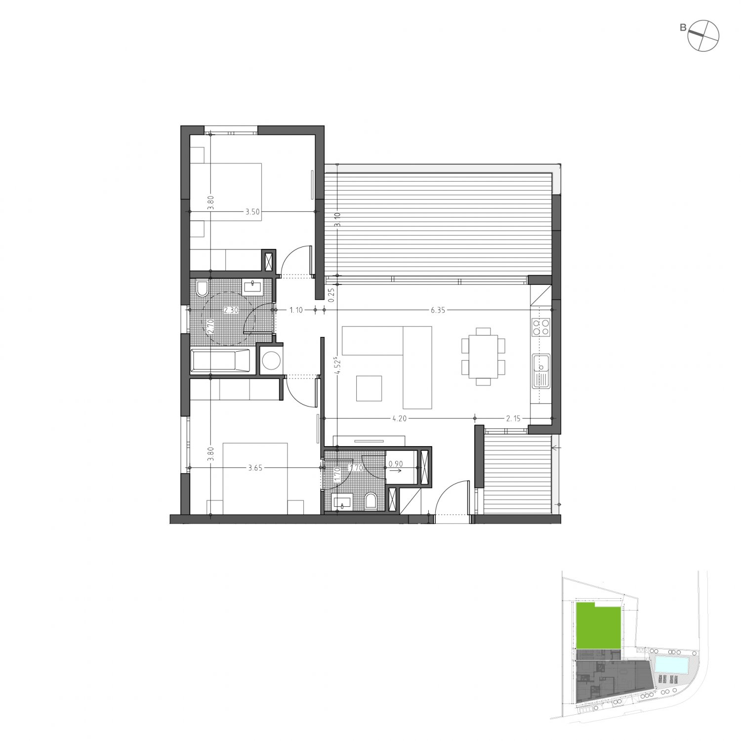 Regent Court à Germasogeia, Limassol, Chypre No. 7149