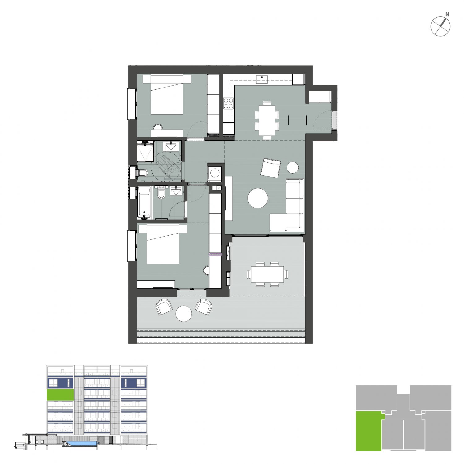 Prime Residence à Germasogeia, Limassol, Chypre No. 7153