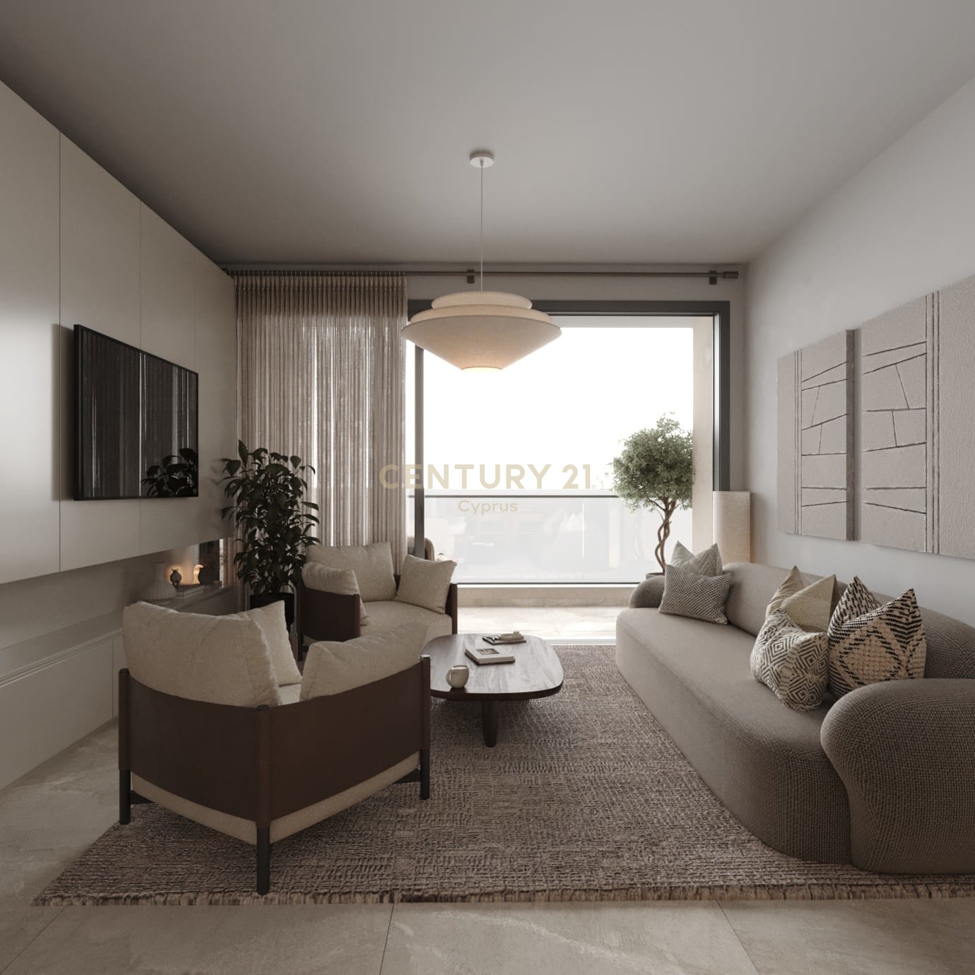 2 dormitorios Apartamento en Aradippou, Larnaka, Chipre No. 55429