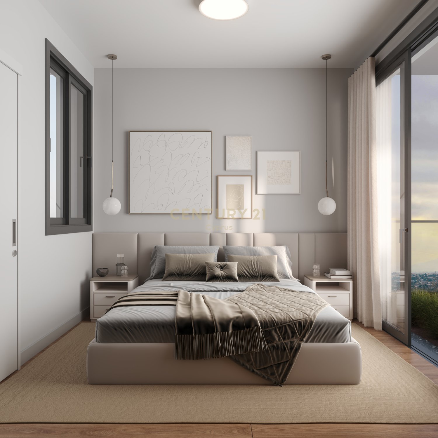 2 chambres Appartement à Aradippou, Larnaka, Chypre No. 55428