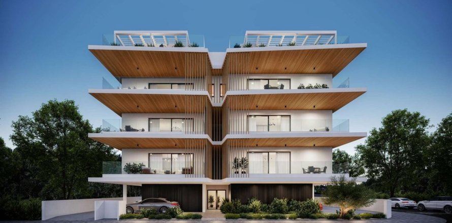 Квартира с 3 спальнями в Никосия,  № 49878