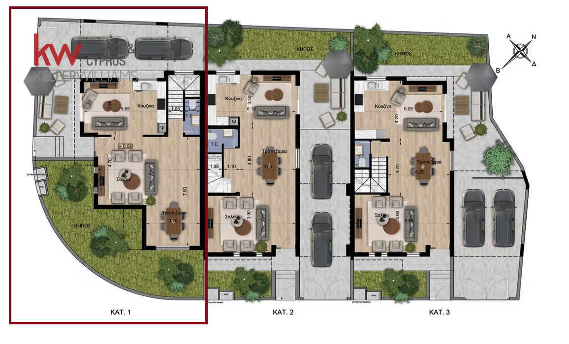 3 bedrooms Townhouse in Nicosia, Cyprus No. 39555