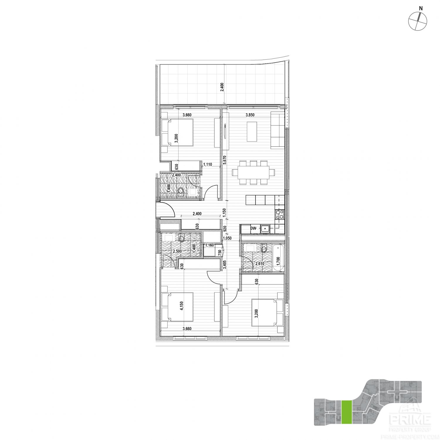 3 bedrooms Apartment in Potamos tis Germasogeias, Germasogeia, Limassol, Cyprus No. 29525
