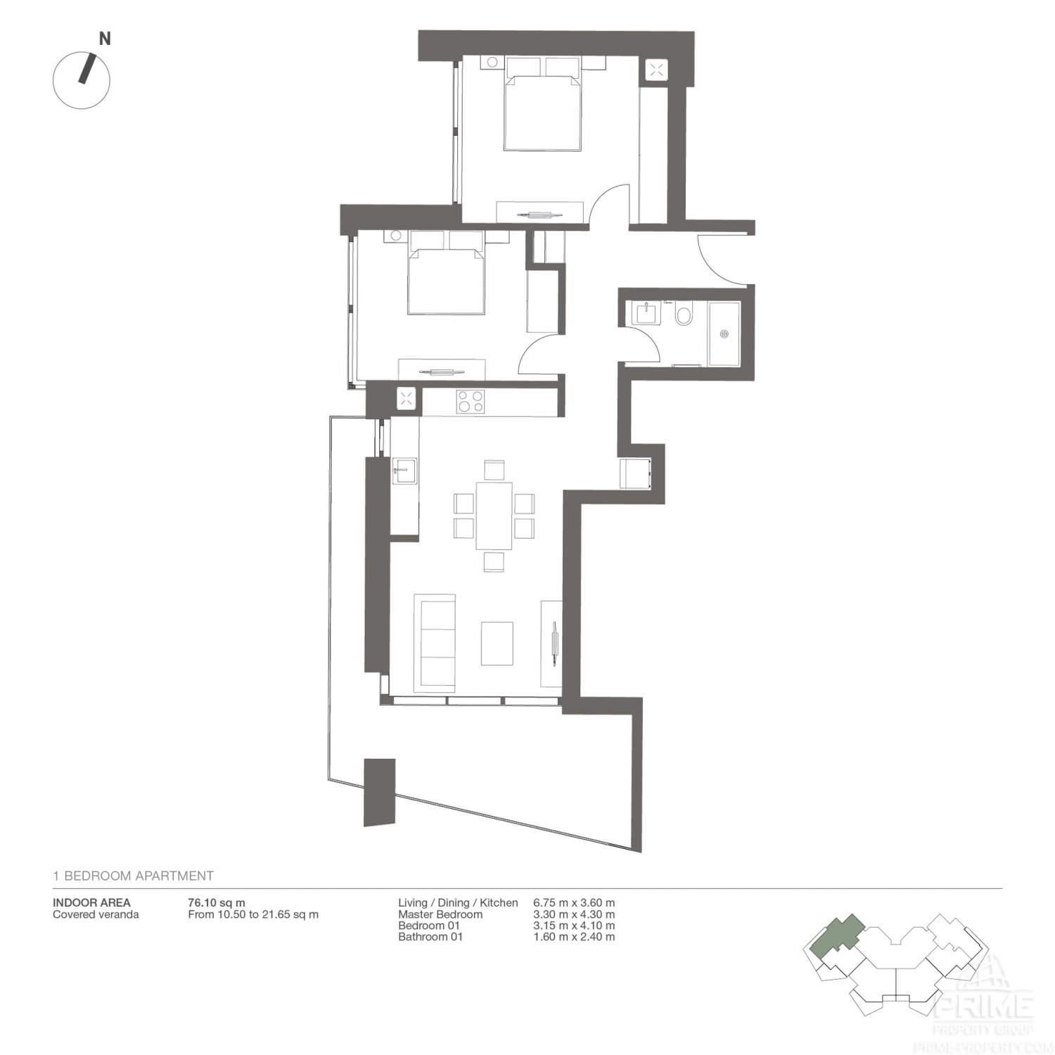 2 bedrooms Apartment in Potamos tis Germasogeias, Germasogeia, Limassol, Cyprus No. 29527