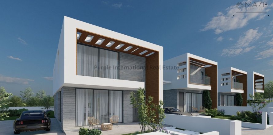 Вилла с 3 спальнями в Агиа Маринуда, Пафос, Кипр № 37492