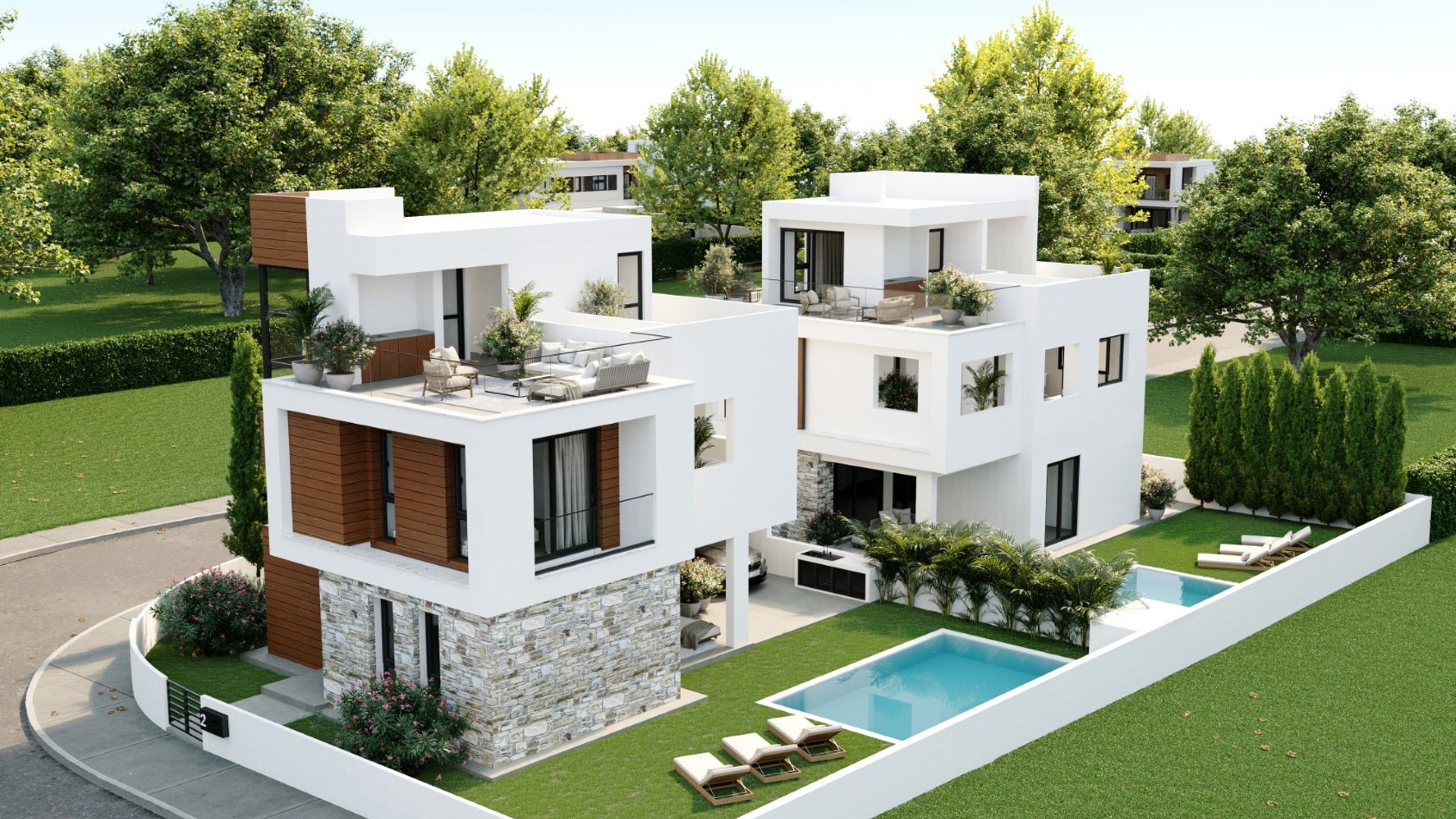 5 chambres Villa à Larnaca, Larnaka, Chypre No. 26520
