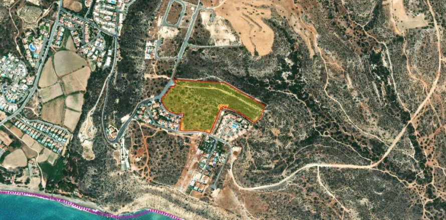 Terreno en Pissouri, Limassol,  No. 55776