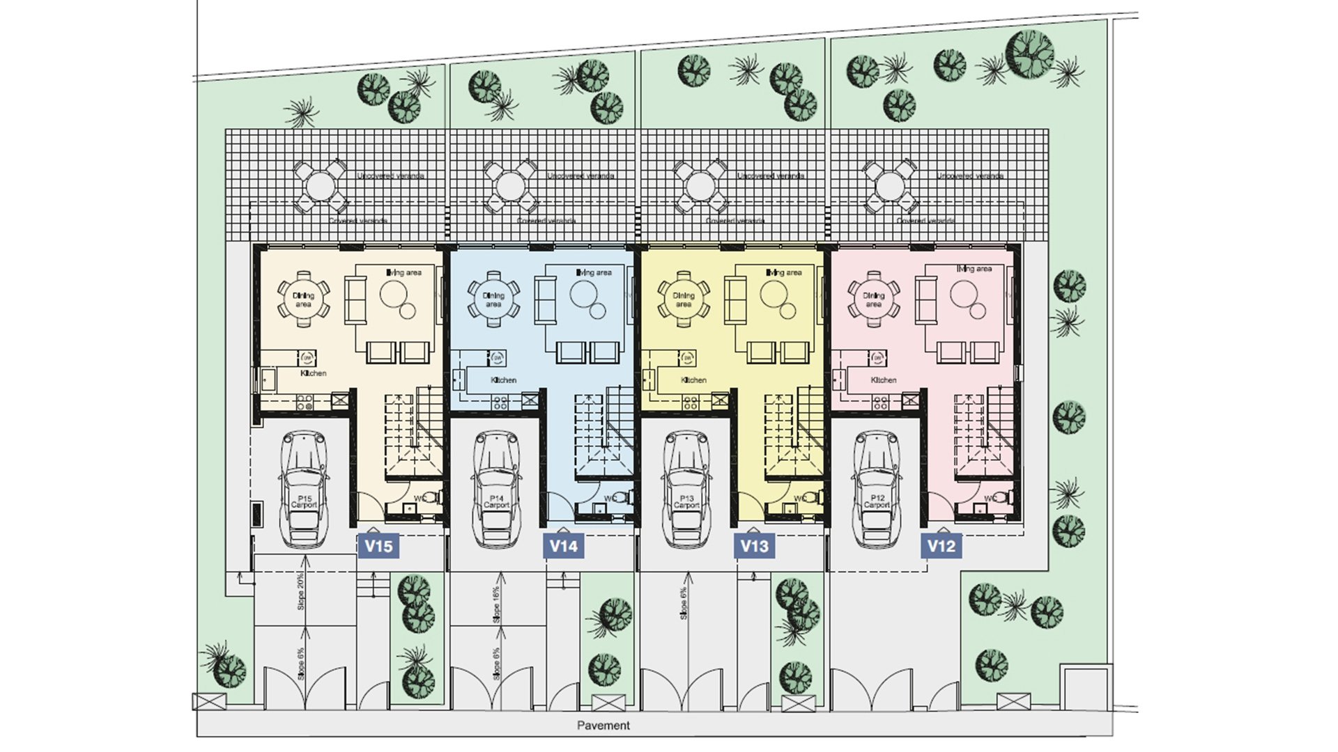 Мезонет с 3 спальнями в Onero Residences, Пафос, Кипр № 4512