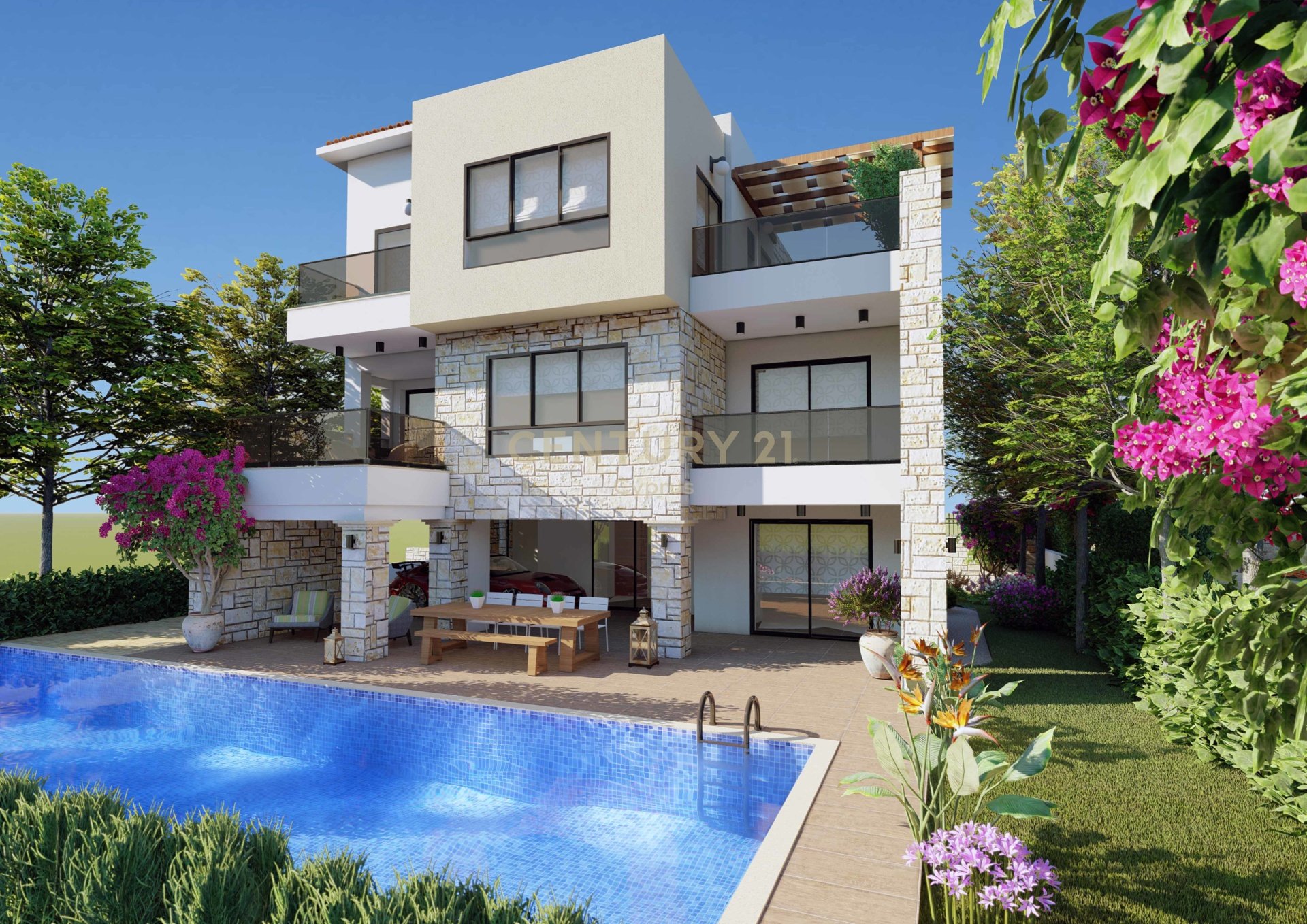 4 chambres Villa à Pegeia, Paphos, Chypre No. 54356