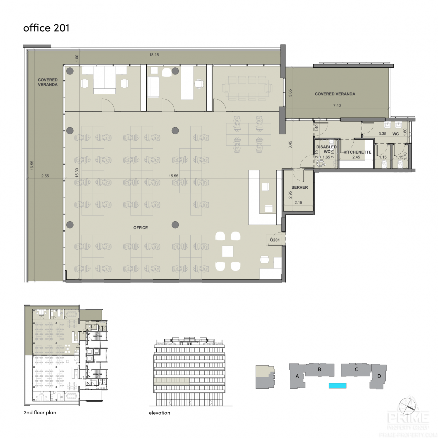 289.6m2 Office in Limassol, Cyprus No. 30210