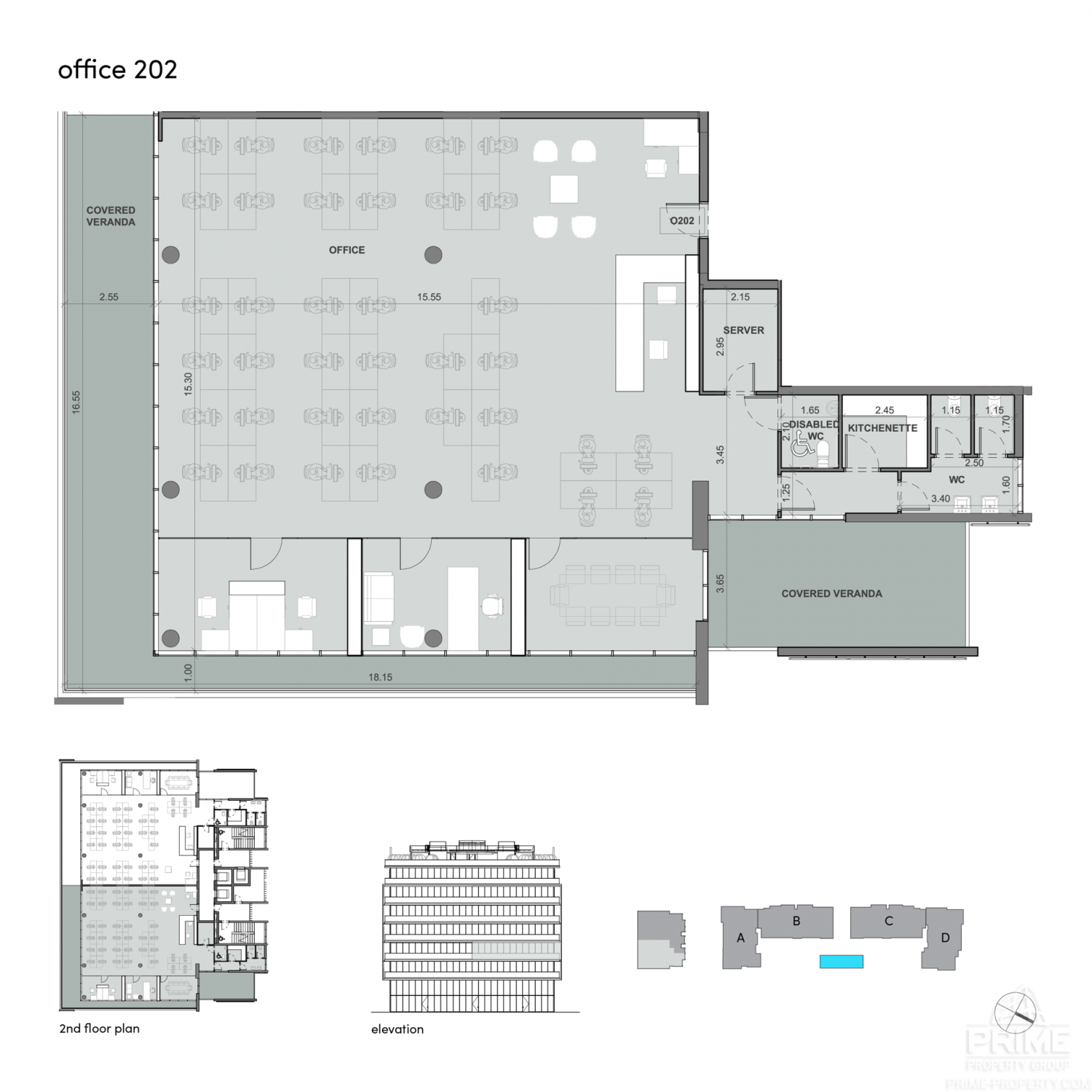 289.7m2 Oficina en Limassol, Chipre No. 30211