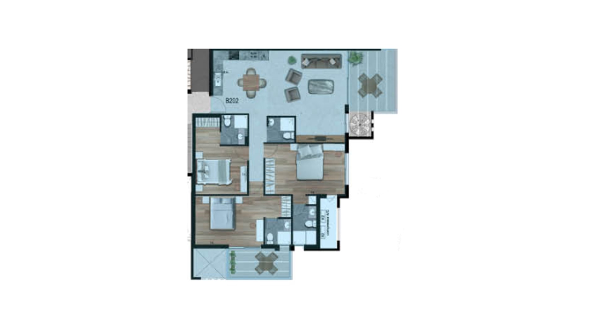3 bedrooms Penthouse in Livadia, Larnaka, Cyprus No. 26632