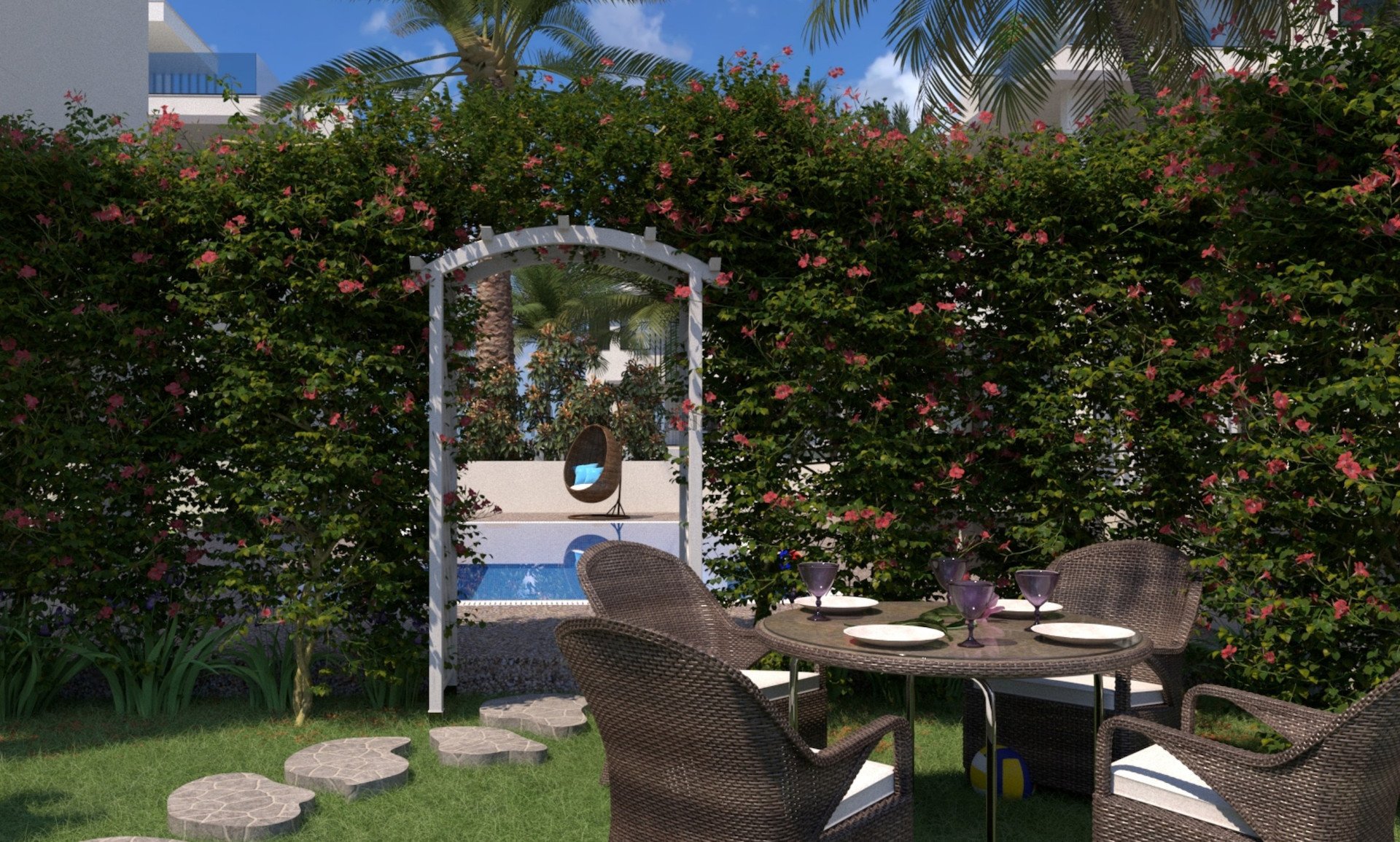 4 chambres Villa à Protaras, Ammochostos, Chypre No. 39375