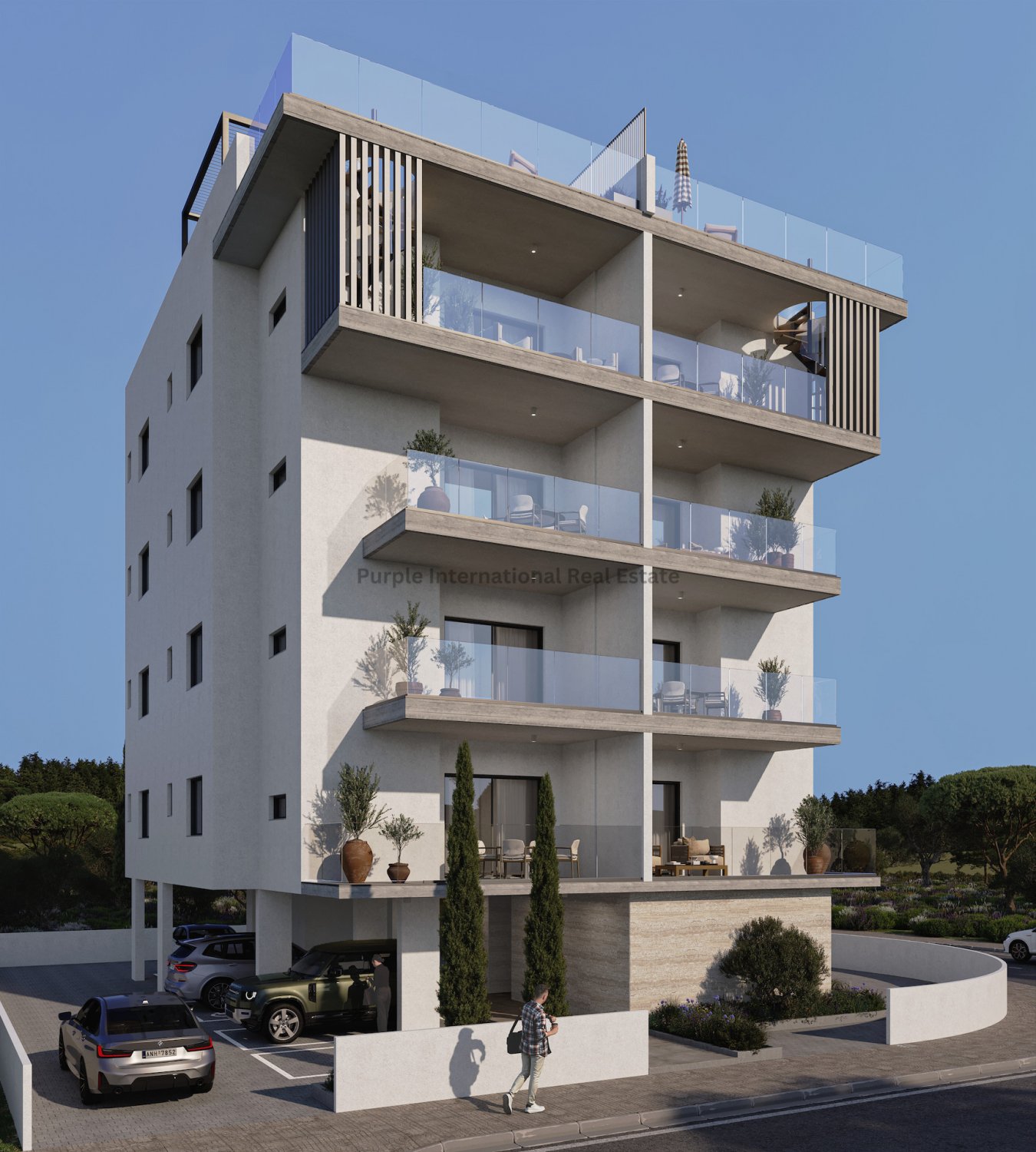 2 dormitorios Apartamento en Larnaca, Larnaka, Chipre No. 37752