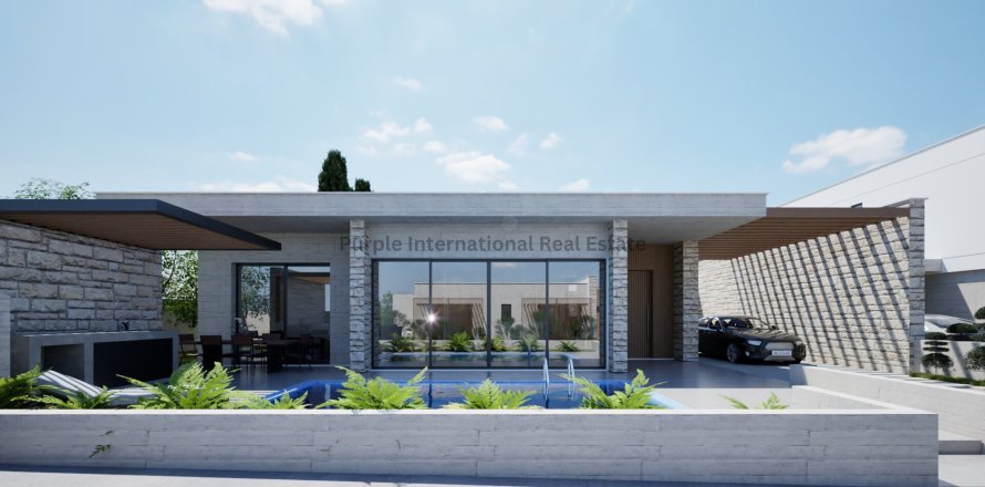 Бунгало с 3 спальнями в Тала, Пафос, № 39239