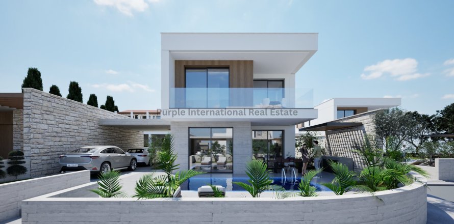 Вилла с 3 спальнями в Тала, Пафос,  № 39238