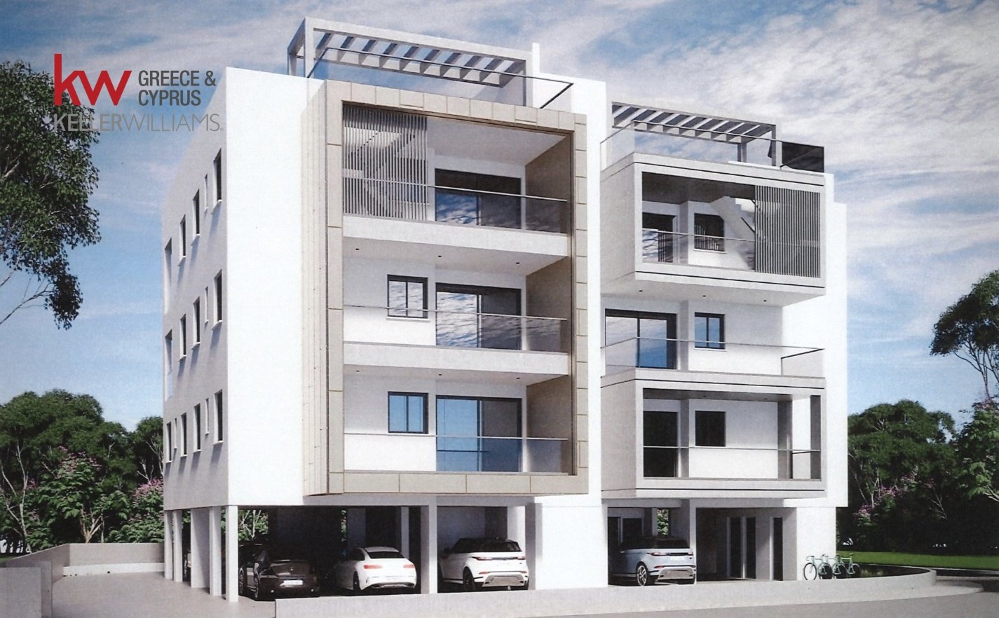 Квартира с 2 спальнями в Ларнака, Кипр № 40655