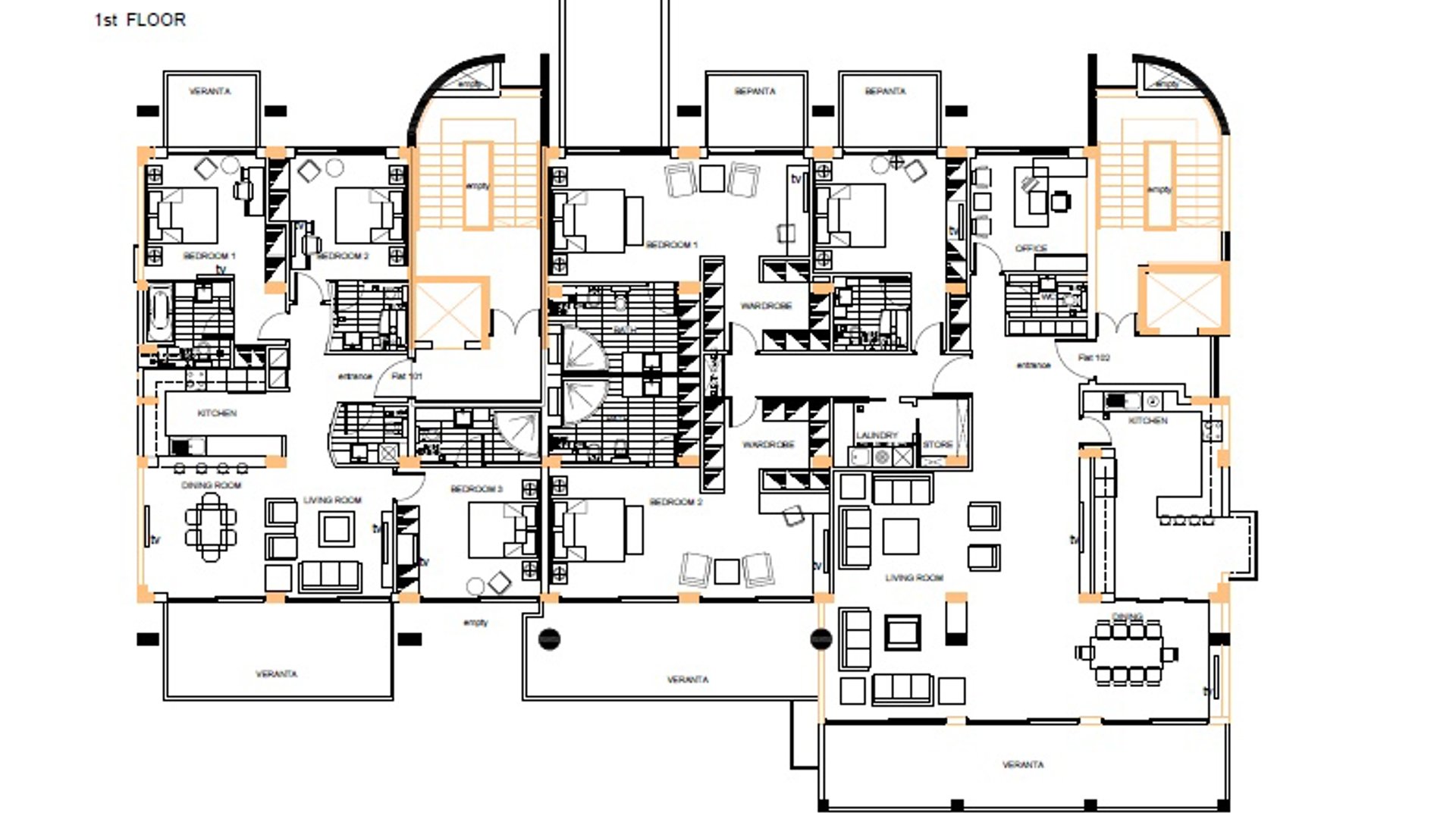 3 bedrooms Apartment in Limassol, Cyprus No. 28123