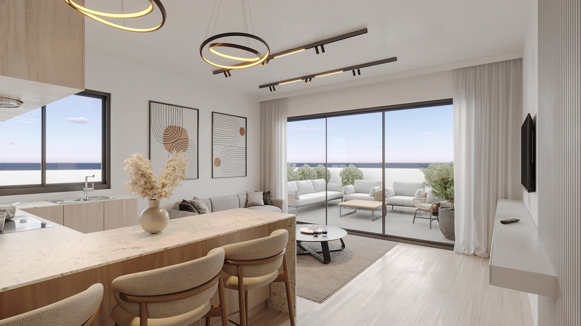2 chambres Appartement à Kissonerga, Paphos, Chypre No. 28118