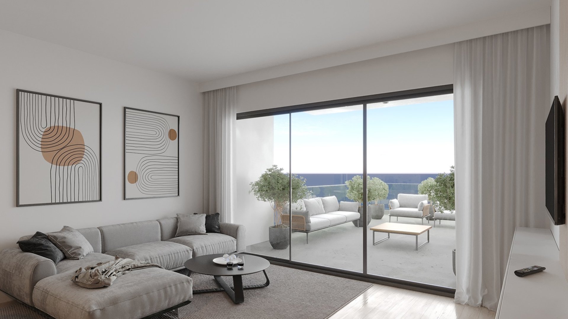 2 chambres Appartement à Kissonerga, Paphos, Chypre No. 28120