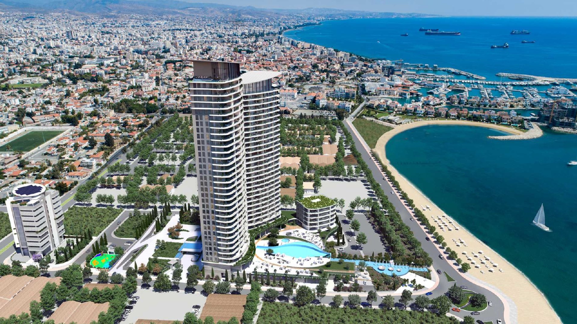 1 chambre Appartement à Tsiflikoudia, Limassol, Chypre No. 28817