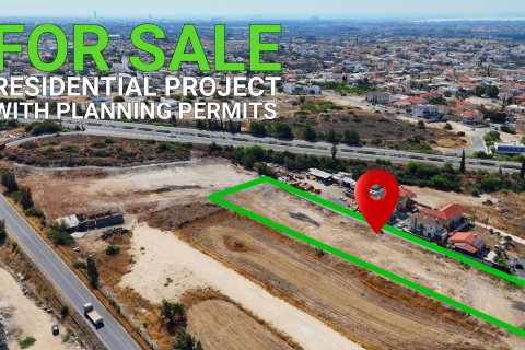 Земельный участок 6400м2 в Колосси, Лимасол,  № 46211