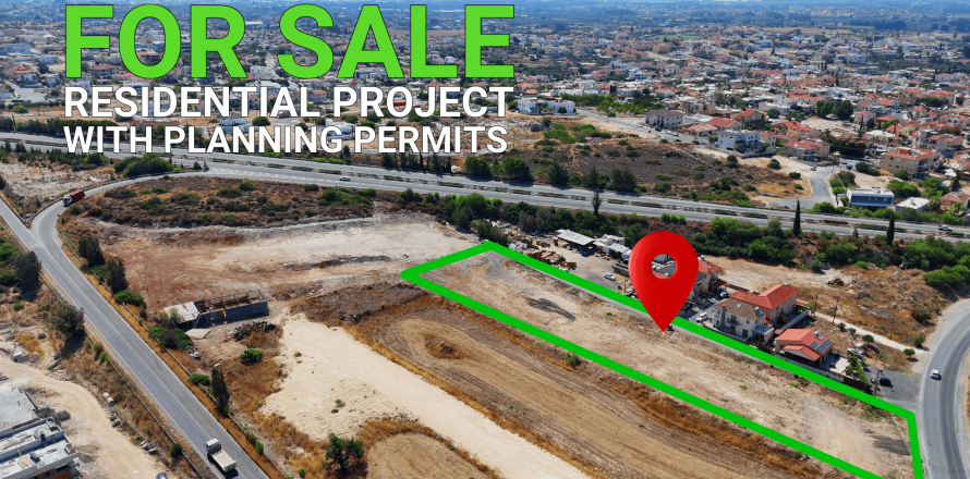 Земельный участок 6400м2 в Колосси, Лимасол, № 46211