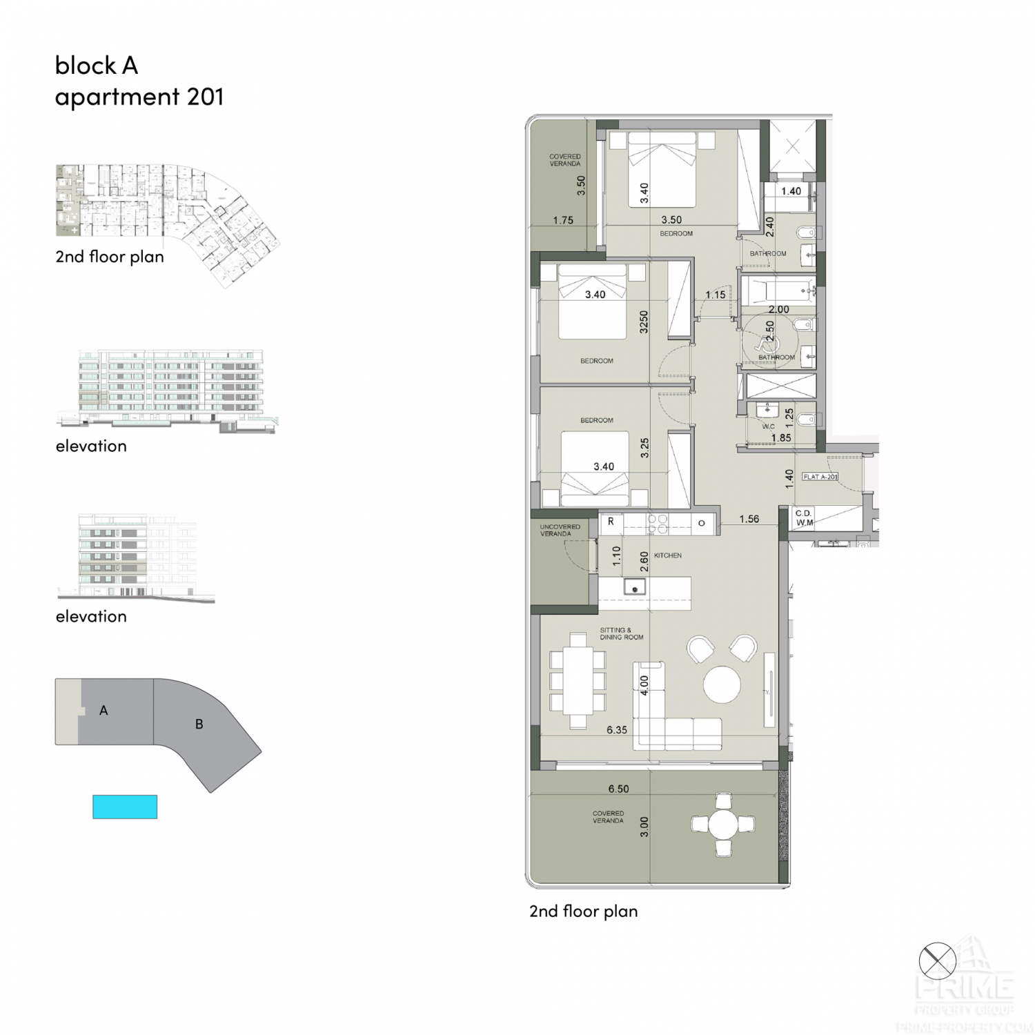 3 chambres Appartement à Sense Agios Tychonas, Limassol, Chypre No. 27431