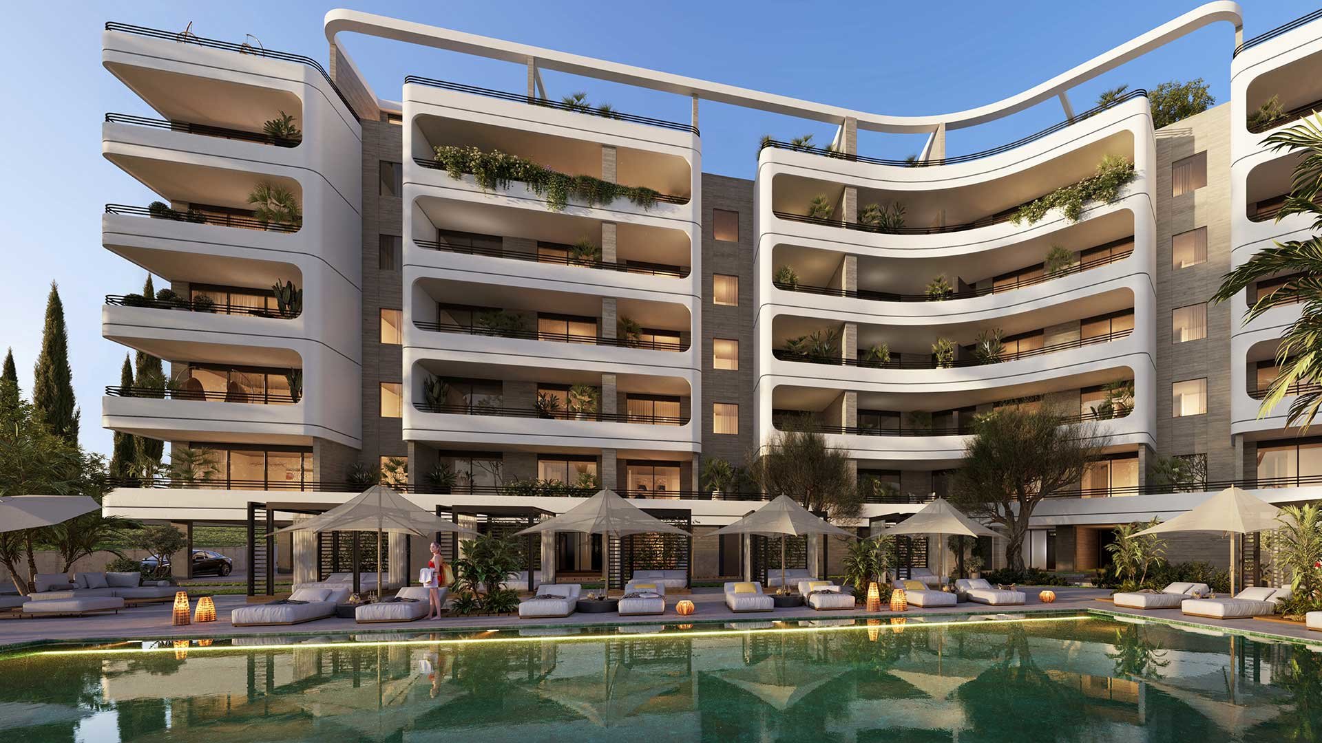 3 chambres Appartement à Sense Agios Tychonas, Limassol, Chypre No. 27431