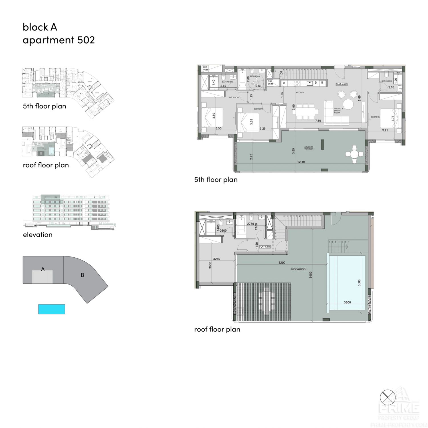 4 chambres Penthouse à Sense Agios Tychonas, Limassol, Chypre No. 27435
