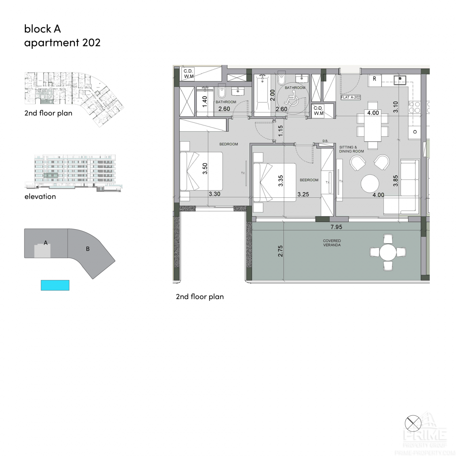 2 chambres Appartement à Sense Agios Tychonas, Limassol, Chypre No. 27433
