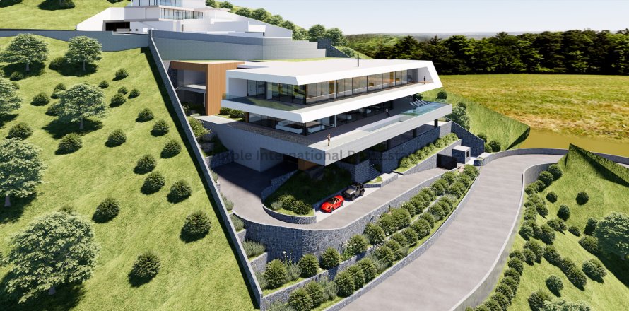 Вилла с 4 спальнями в Агиос Тихонас, Лимасол,  № 8224