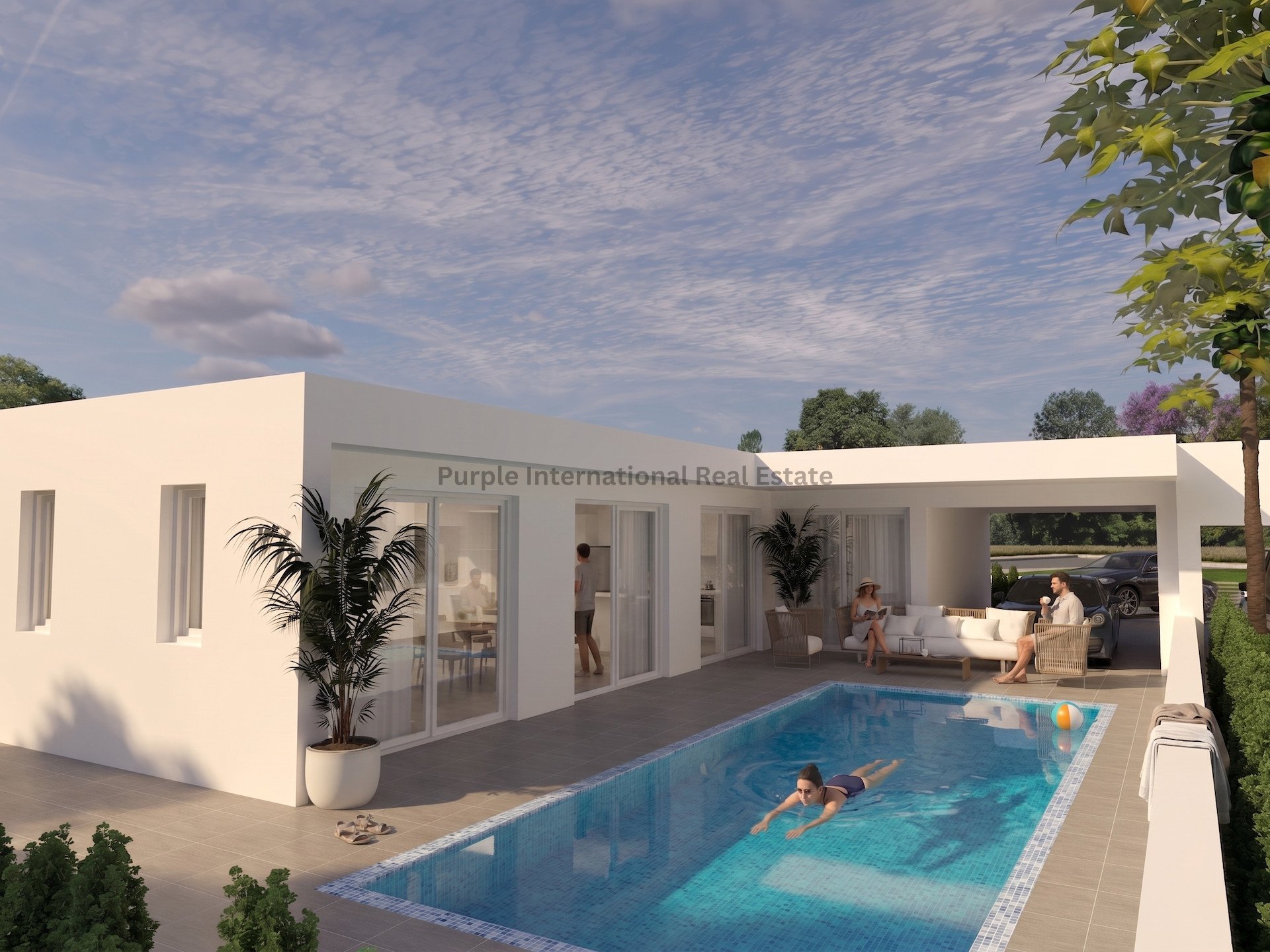 3 dormitorios Bungalow en Frenaros, Ammochostos, Chipre No. 53102