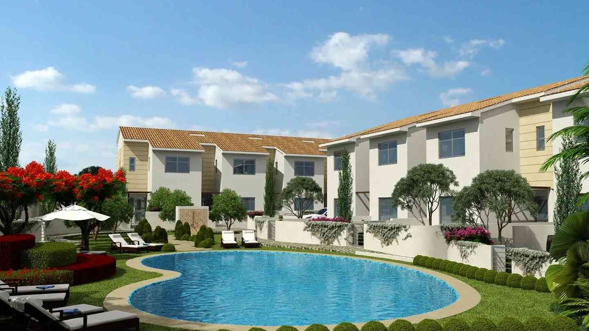 ERIMI PARK TOWNHOUSES en Erimi, Limassol, Chipre No. 8946
