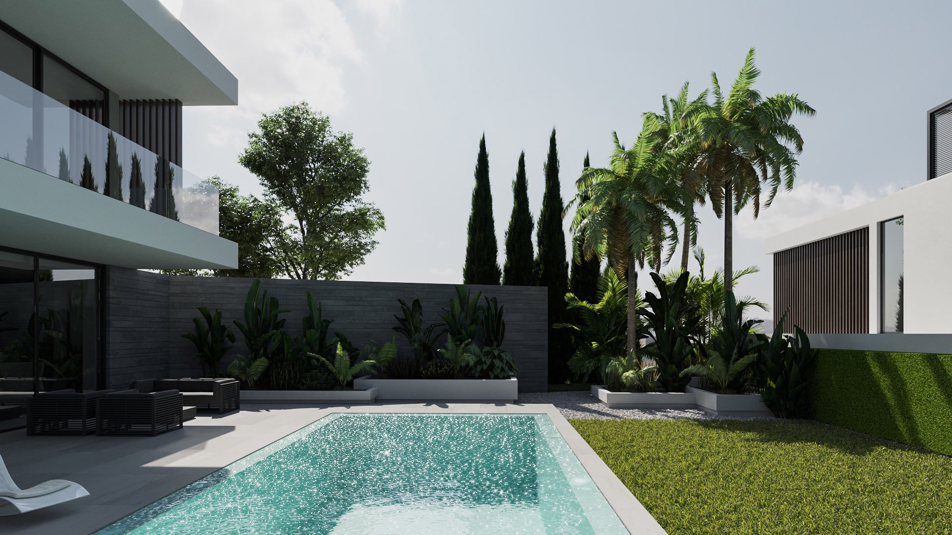 4 chambres Villa à Agios Tychonas, Limassol, Chypre No. 28931