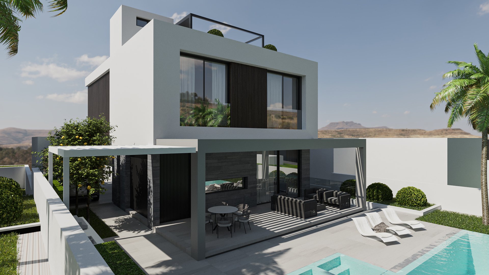4 chambres Villa à Agios Tychonas, Limassol, Chypre No. 28933