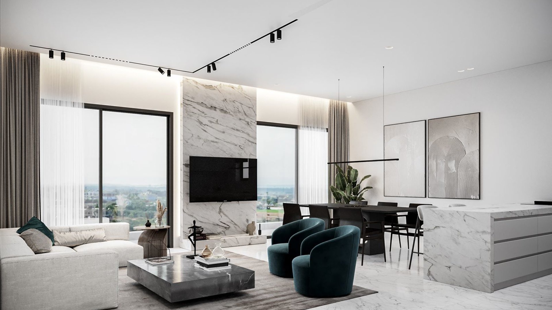 3 chambres Appartement à Geroskípou, Paphos, Chypre No. 28793