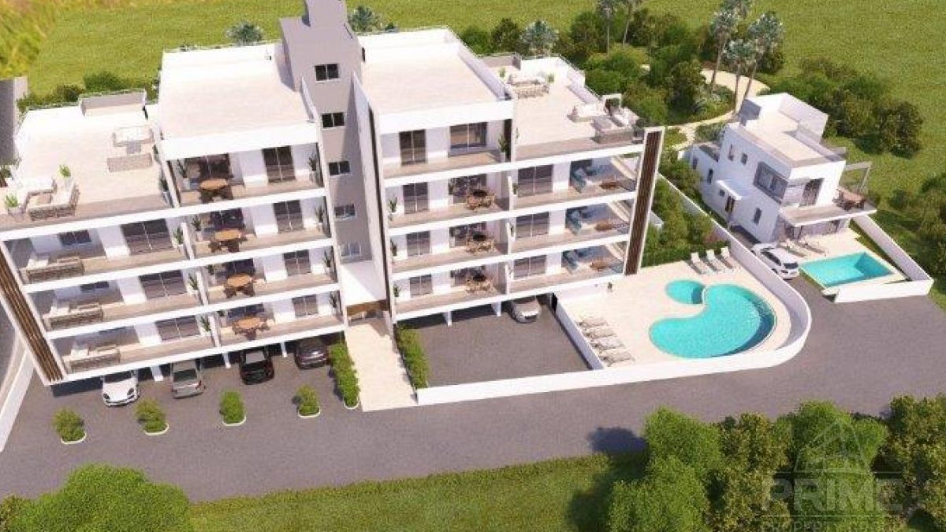 2 chambres Appartement à Paphos, Chypre No. 30826