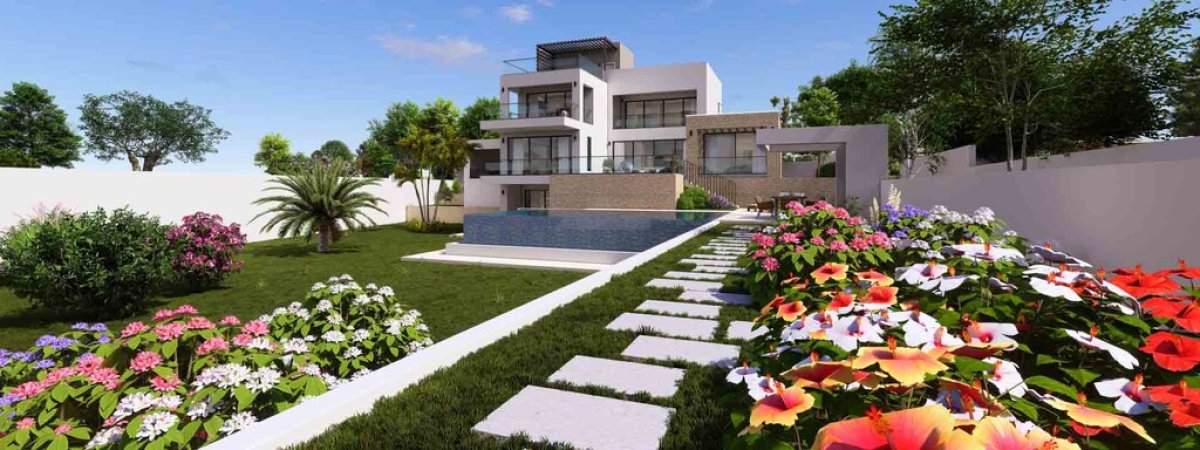 Вилла с 5 спальнями в Пафос, Кипр № 37942
