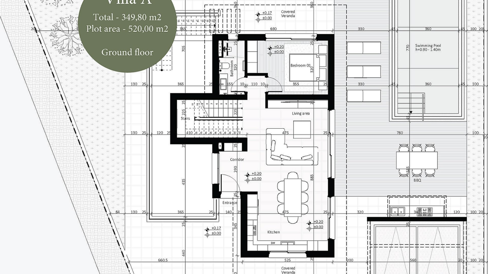 5 chambres Villa à Mouttagiaka, Limassol, Chypre No. 28922