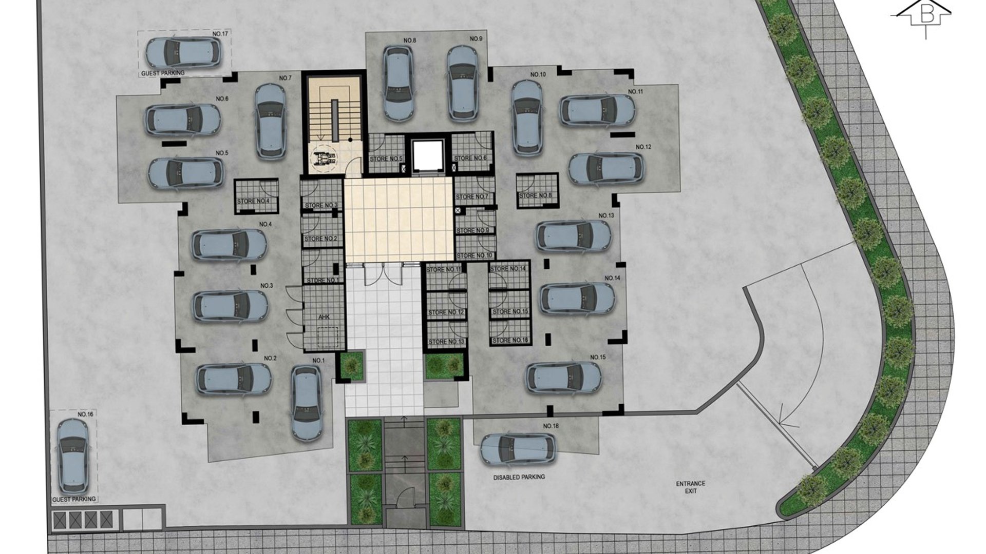 2 bedrooms Penthouse in Agios Athanasios, Limassol, Cyprus No. 26778