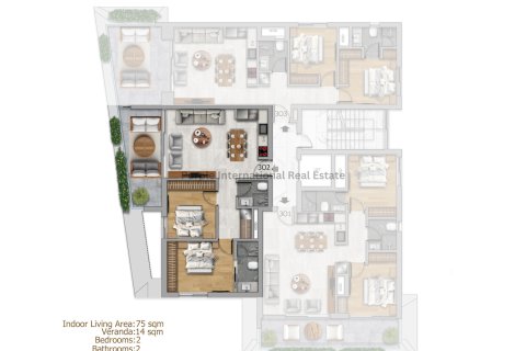 2 chambres Appartement à Larnaca, Larnaka, No. 52888 4