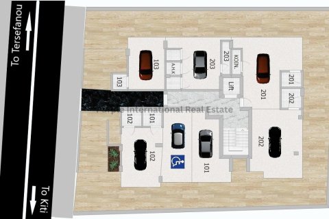 Квартира с 2 спальнями в Кити, Ларнака,  № 51161 19