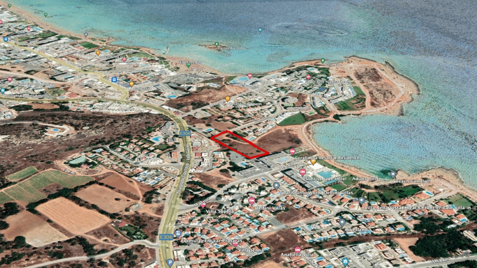 5216m2 Terreno en Protaras, Ammochostos, Chipre No. 28470